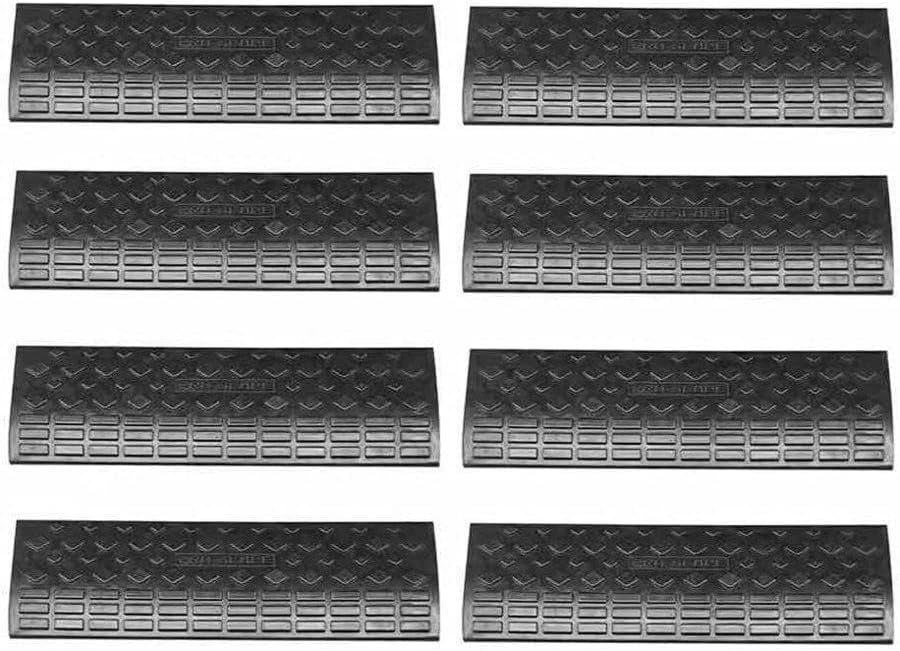 段差スロープ 8個セット 5cm 幅60cm ゴム スロープ diy 車 876